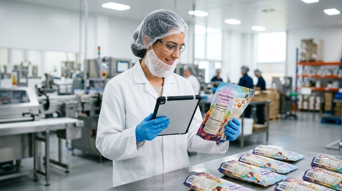 Alérgenos alimentarios: control y gestión en planta